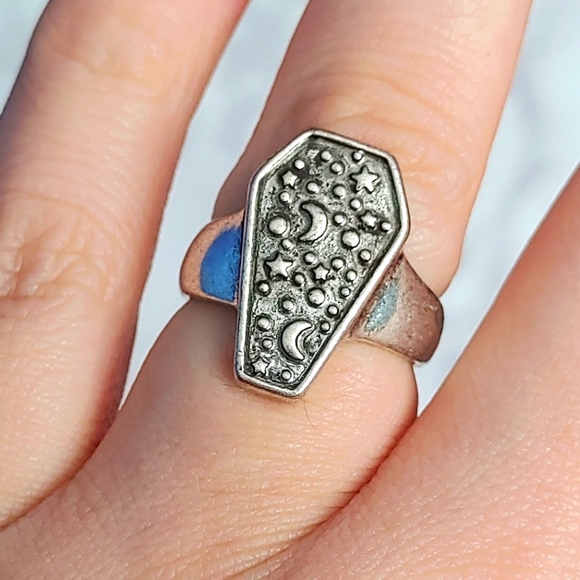 Jewelry - Moon Coffin Ring